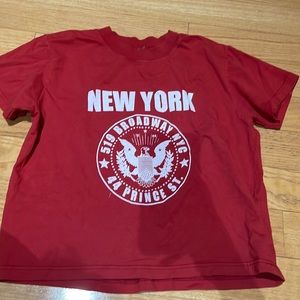 brandy melville new york top